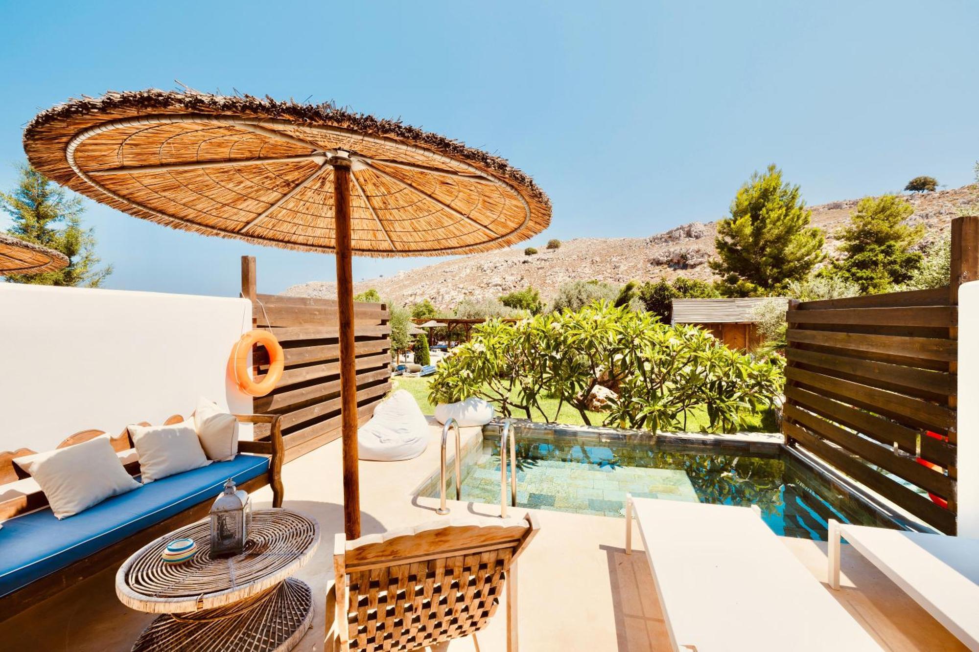 Caesars Gardens Hotel & Spa - Adults Only Lindos  Ngoại thất bức ảnh