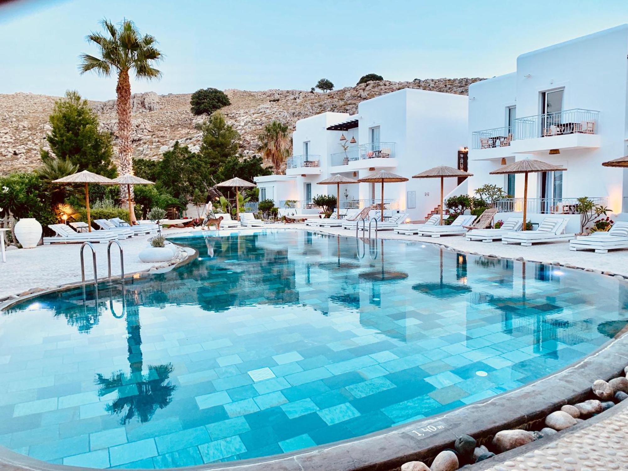 Caesars Gardens Hotel & Spa - Adults Only Lindos  Ngoại thất bức ảnh